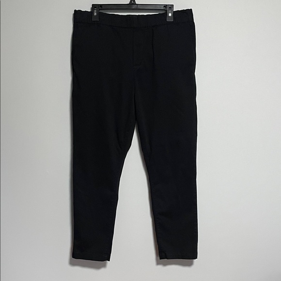 J Brand Black Pull On Pants W/ Pockets Size large - Picture 1 of 10